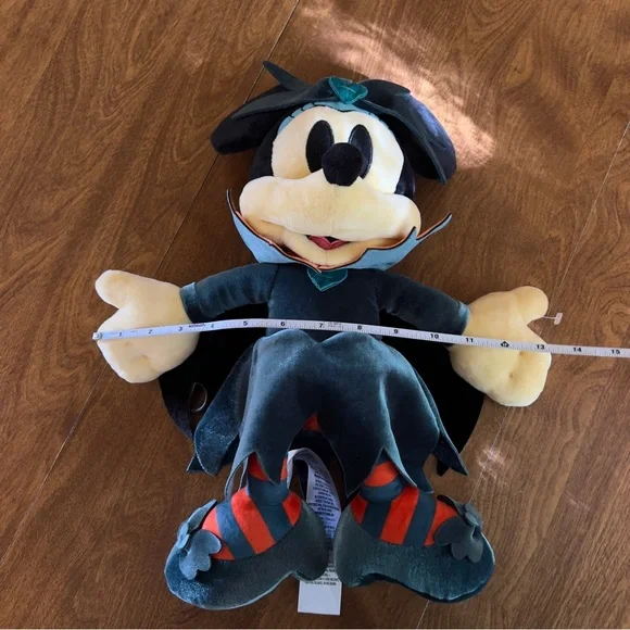 Disney Parks Happy Halloween Collection Minnie Mouse Plush Stuffed Toy Animal - Picture 9 of 10